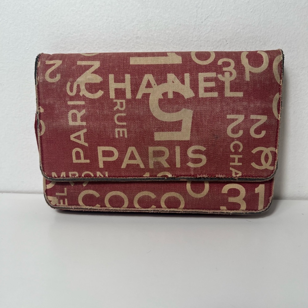 Chanel 31 Rue Cambon By The Sea Printed Canvas WOC Wallet on Chain Crossbody Bag - Picture 4 of 14